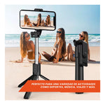 Palo Selfie Tripode 3 En 1 Control Remoto Selfie Stick
