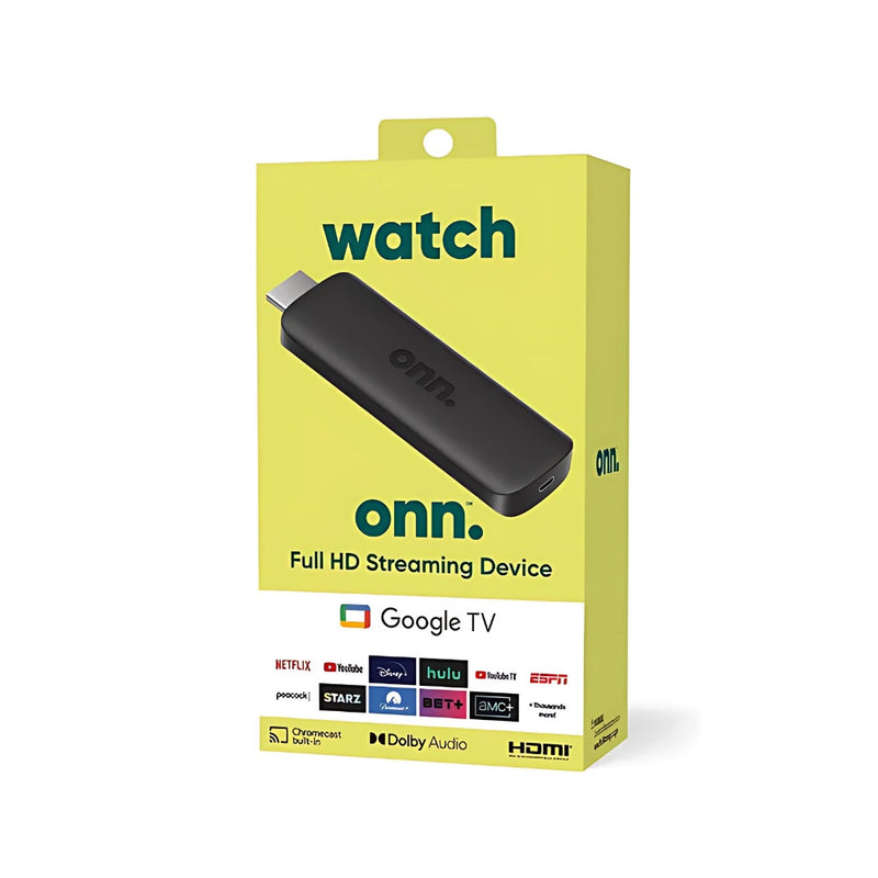 Watch Onn Chromecast Tv Stick Full Hd Streaming Original Tv Box Con Control Remoto