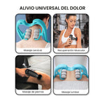 Masajeador De Cuello Anti Estres Relajante Masajeador Accesorios 3 En 1