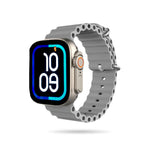 Smartwatch Hk 10 Ultra Amoled Chat Gpt Alta Gama Compatible Con Android Ios Gris Edition