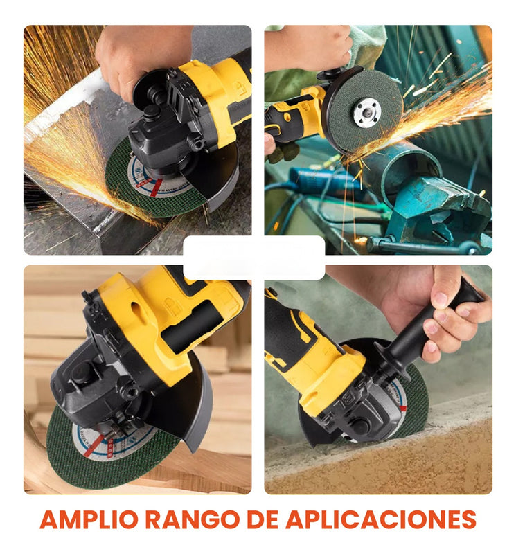 Pulidora Inalambrica Doble Bateria Recargable 48V 8500 Rpm Con Estuche