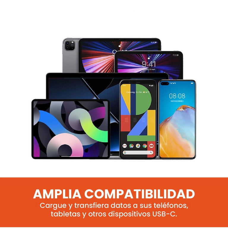 Cable Carga Rapida Datos Usb-C A Usb-C 3 Metros Calidad Premium