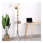 Perchero Acero Inoxidable Elegante De Pie Resistente Home Premium