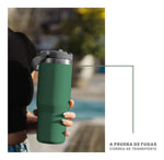 Termo Acero Inoxidable 900Ml Flip Straw Antiderrames