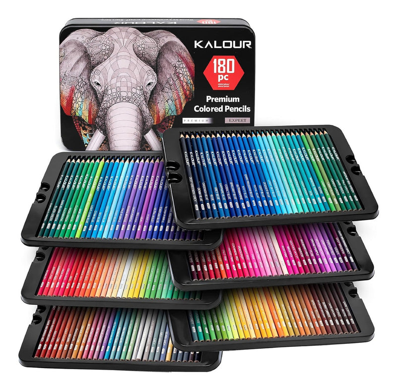 Kit De Lapices Colores Premium 180 Tonos Cromaticos Estuche