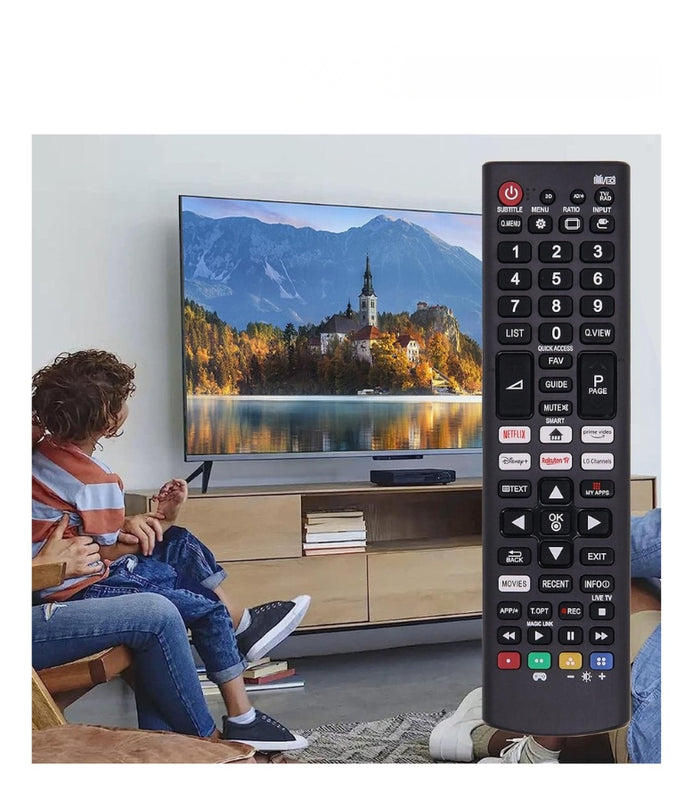 Control Remoto Compatible Con Lg Smart Tv Lg Boton Netflix Prime Con Baterias