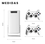 Proyector Smart S40 Max Pro 4K Android 11 Wifi 5G + 2 Controles Pantalla 200 30.000 Juegos Y Apps