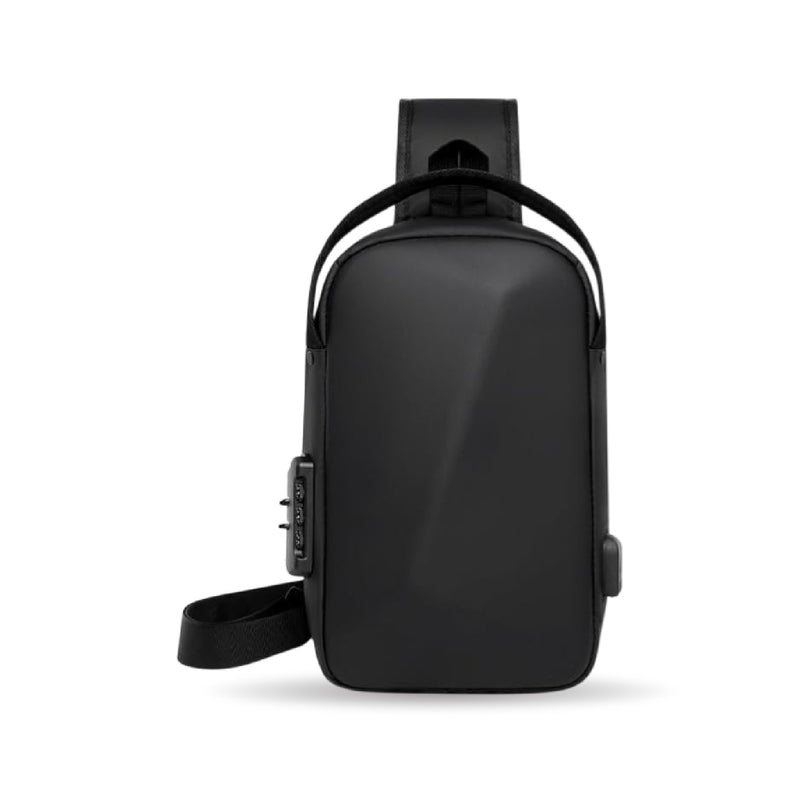 Bolso Antirrobo Impermeable Con Puerto Usb Candado Seguridad