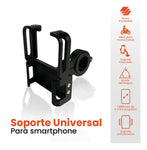 Holder Soporte Manubrio Para Moto Porta Celular Anticaida Antivibracion