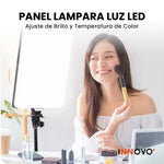 Panel De Luz Profesional 4000W Tripode Control Remoto Luz Blanco Puro Blanco Calido Luz Amarillo
