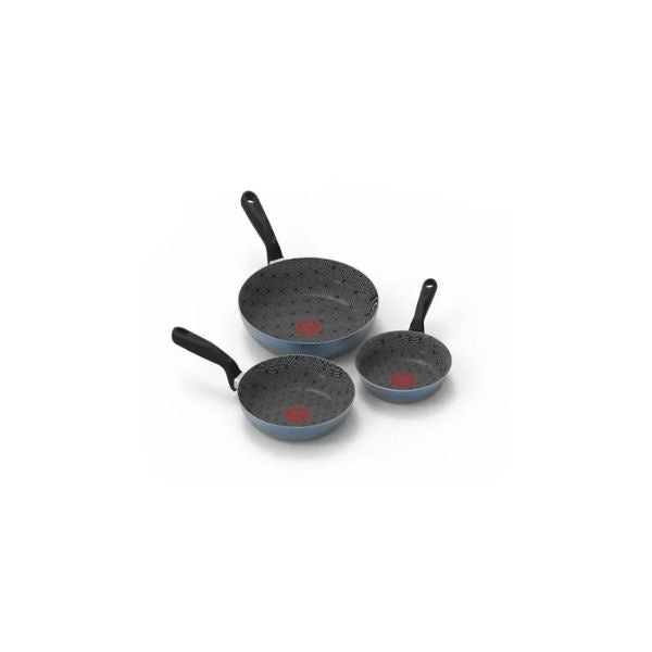 Set 3 Sartenes Imusa Antiadherentes Con Indicador De Calor Resistentes