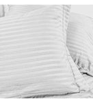 Edredon Cubrelecho Premium Cama Doble Con Fundas Para Almohada Blanco