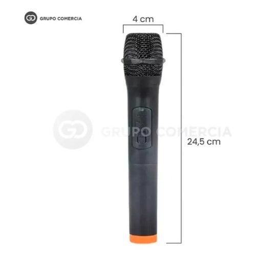 Microfono Inalambrico Receptor Usb Plug Profesional Karaoke