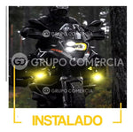 Par Exploradoras Moto Carro Turbo Led 12.000 Lm Largo Alance