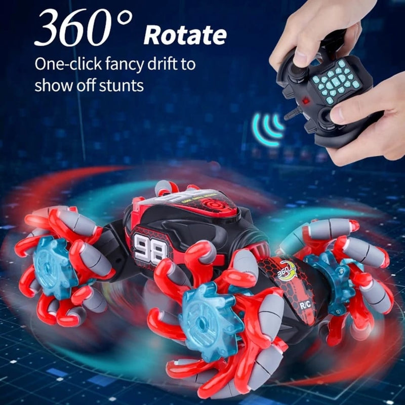Carro Control Remoto Gestos 360Deg Manilla Luz Y Sonido