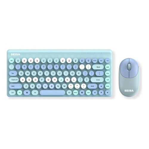 Kit Teclado + Mouse Inalambrico Usb Ergonomico Original