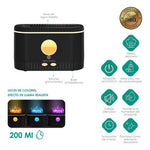 Humidificador Difusor Aromas Chimenea Flama Esencia Aromaterapia