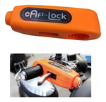 Candado Moto Alarma Freno De Disco + Candado Manilar Alarma