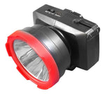 Linterna Led Frontal Opalux 3W Recargable Luz Baja/Alta Rojo