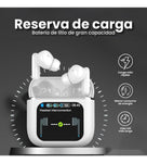 Audifonos Bluetooth 5.2 5Ta Generacion Blanco Pantalla