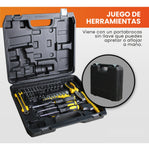 Taladro Inalambrico Doble Bateria 25V Con 30 Accesorios Estuche