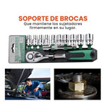Juego De Herramienta Manual Copas Rachet Extensor 12 Pz Chrome Vanadium Germany