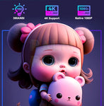 Mini Proyector Android Netflix 4K Hy320 Enfoque Automatico 200 Pulgadas