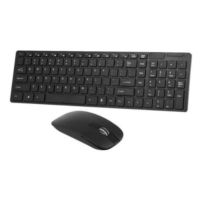Teclado Inalambrico Delgado Y Raton Inalambrico