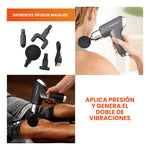 Masajeador Mini Nobel Corporal Pistola Inalambrica Nb2060