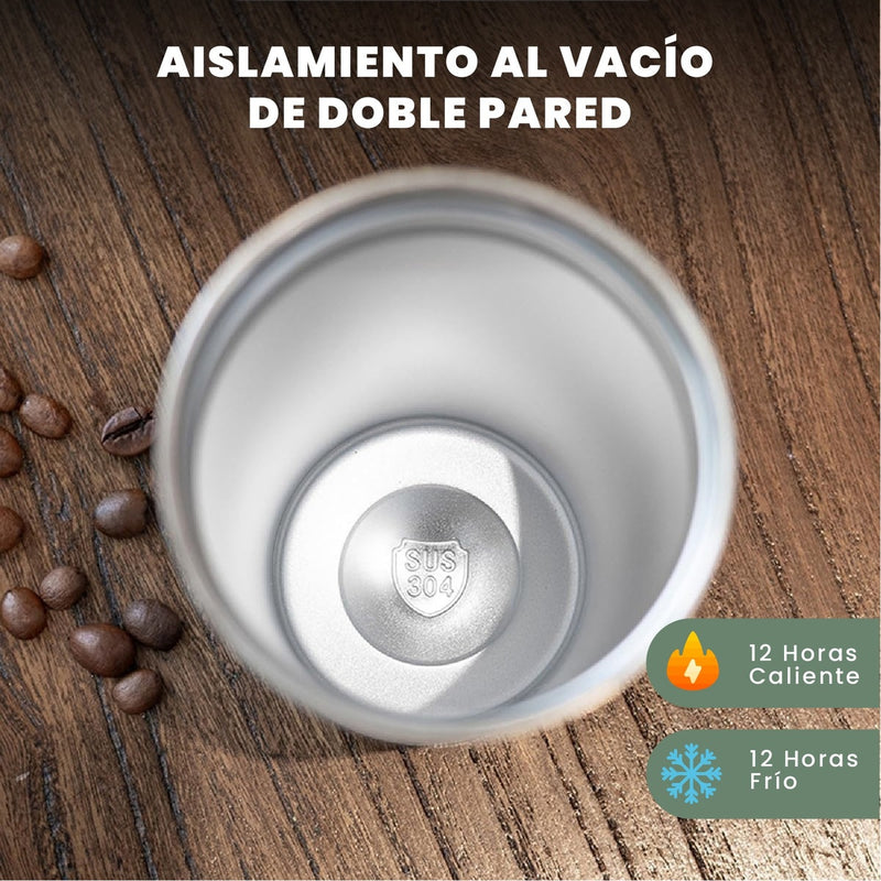 Termo Acero Inoxidable 900Ml Flip Straw Antiderrames