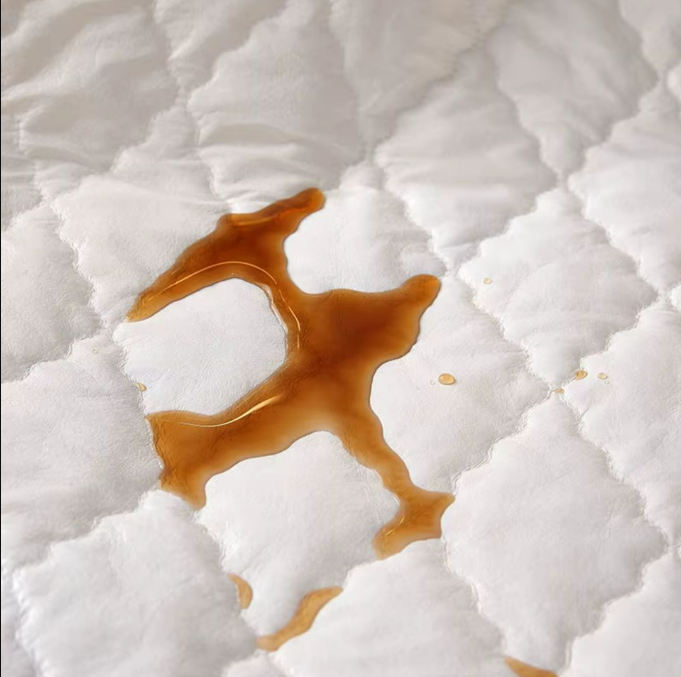 Protector de Colchón Impermeable Antifluido Doble Blanco  Ajuste Seguro y Máxima Protección