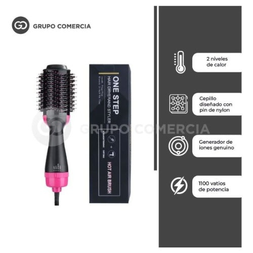 Cepillo Giratorio De Aire Caliente Para Cabello One - Step