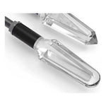 Direccionales Led Cristal Lujo Para Moto Universal Original