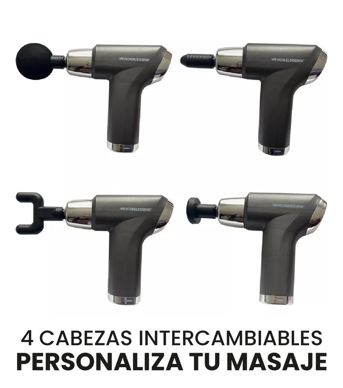 Masajeador Mini Nobel Corporal Pistola Inalambrica Nb2060