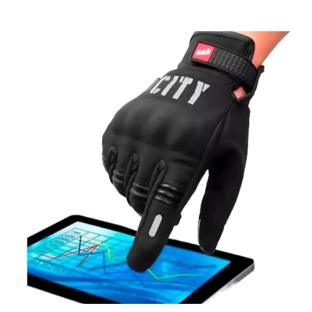 Guantes Para Motociclistas Con Seguridad City Pro Ultra + Obsequio Llavero