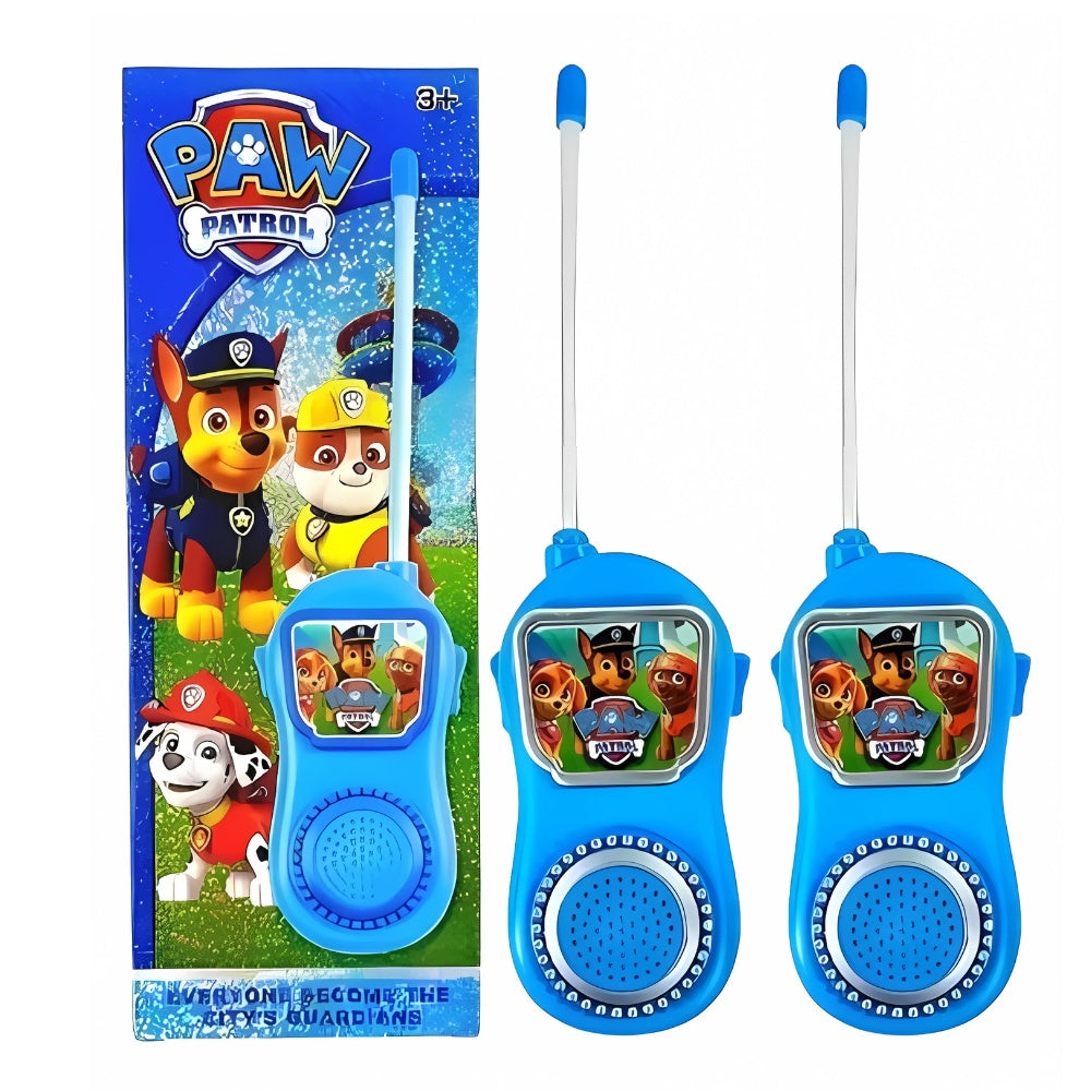 Walkie Talkie Juguete Paw Patrol Ninos X 2