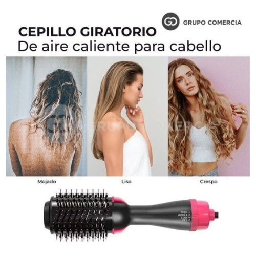 Cepillo Giratorio De Aire Caliente Para Cabello One - Step