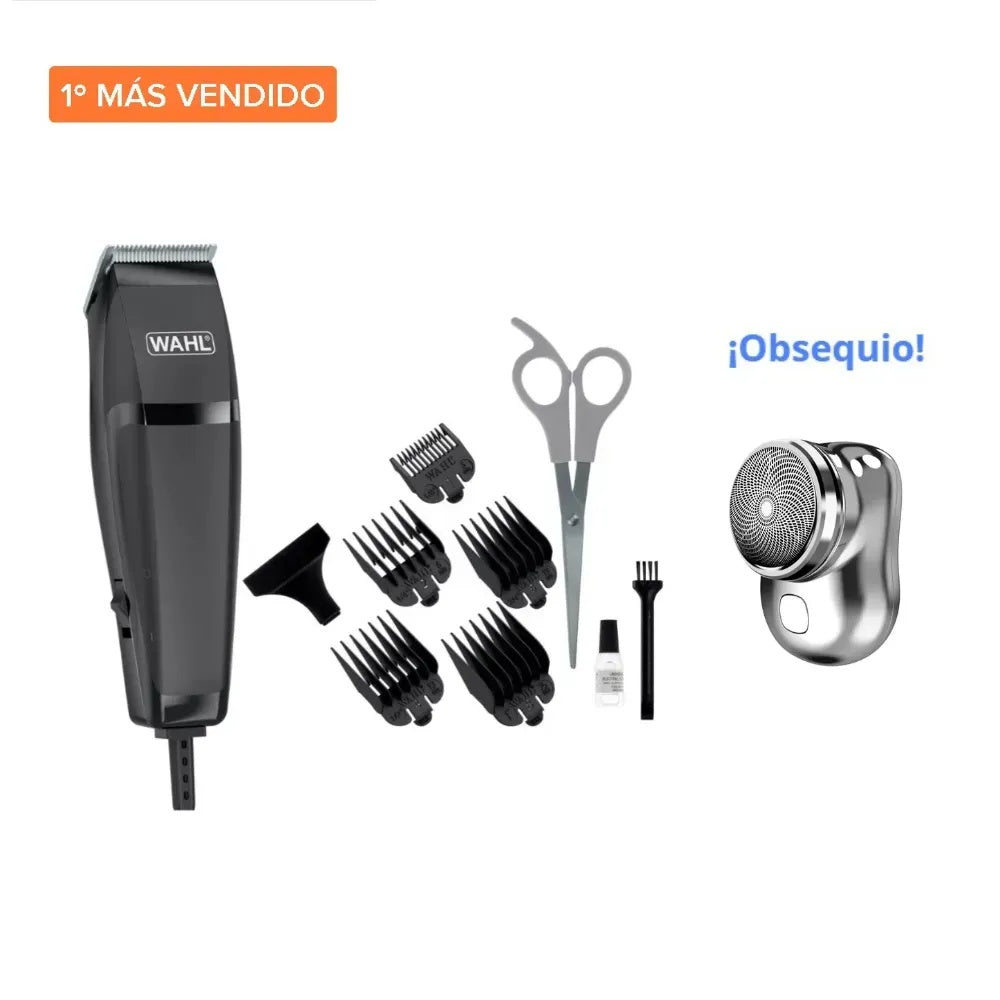Maquina De Peluqueria Personal Profesional Wahl Color Negro 110V Obsequio