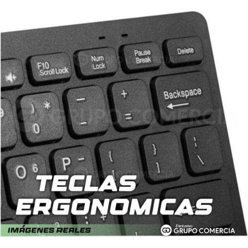 Teclado De Cable Usb Slim Portable Mac Pc Mini Universal