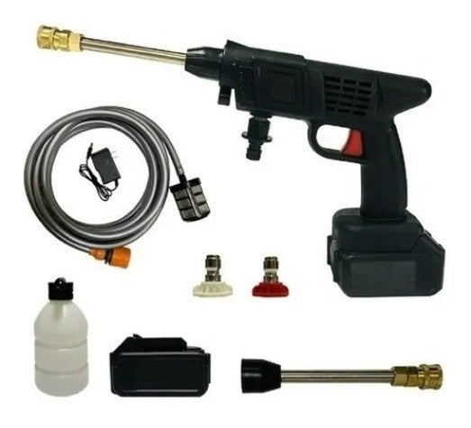 Hidrolavadora Portatil Lavadora Presion Carro Doble Bateria