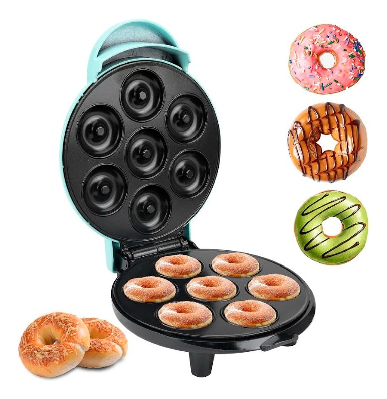 Maquina Antiadherente Para Reposteria En Casa 7 Mini Donas