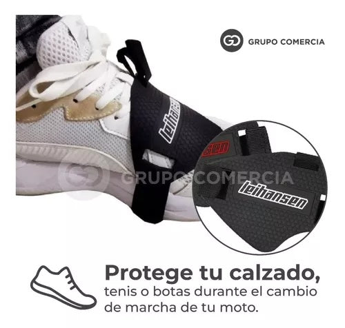 Duo Protector De Calzado Para Moto + Protector De Pata Lateral Moto