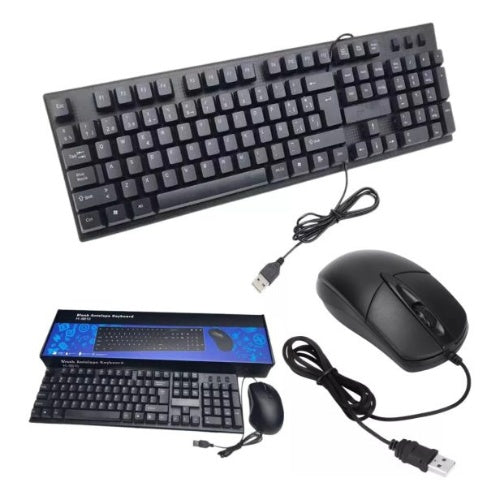 Combo Teclado Y Mouse H-8810 Economico