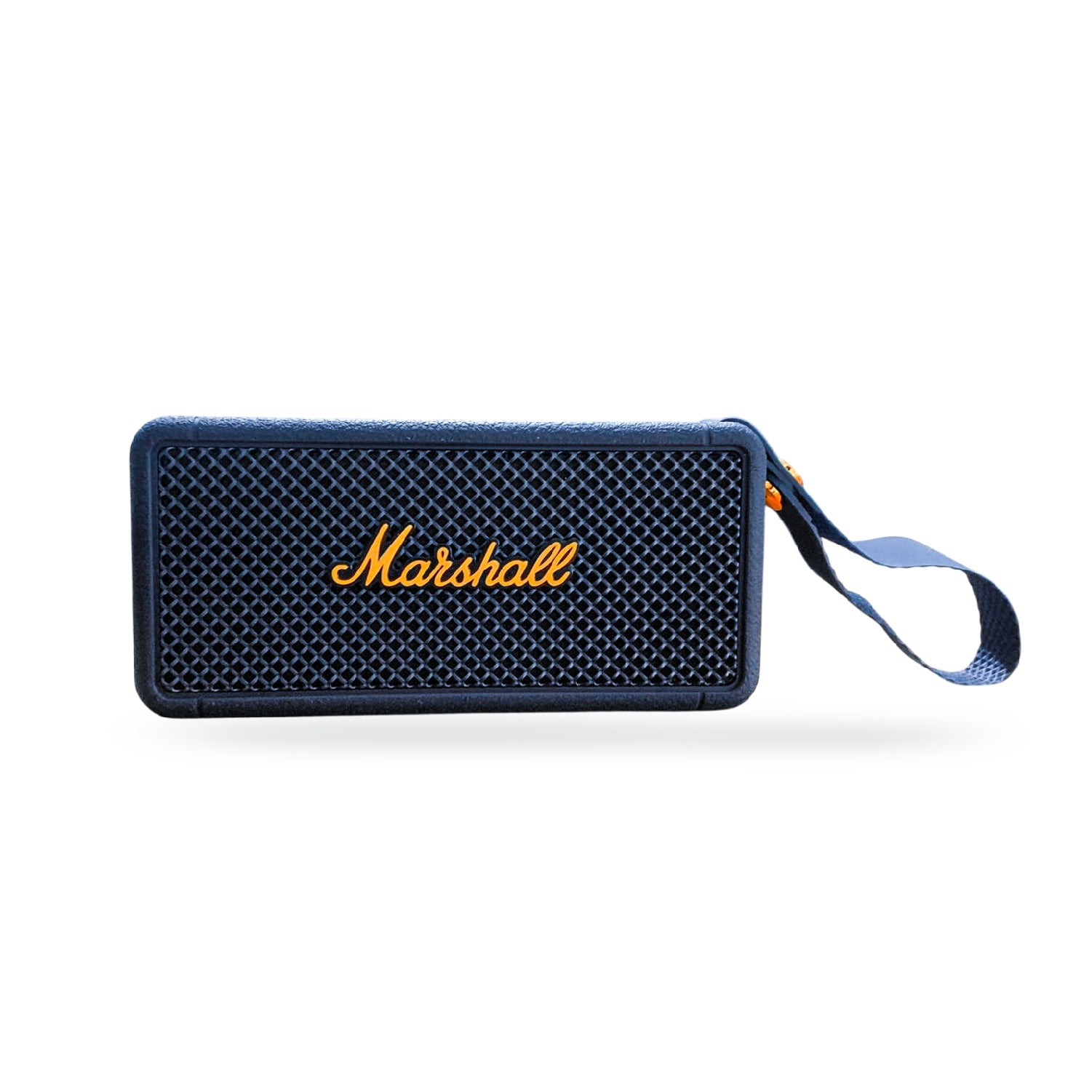 Parlante Bluetooth Sonido Potente Usb Mp3 Fm Marshall Azul Replica 1.1