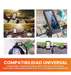 Soporte Para Celular De Moto Bicicleta Ajustable Universal Con Tactil