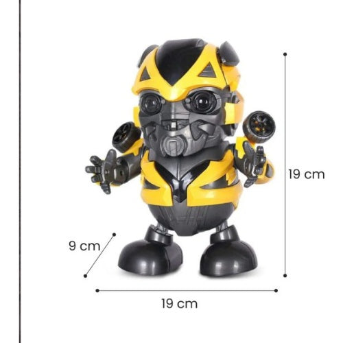 Juguete Coleccionable Ninos Bumbleebe Camina Sola Baila Luz