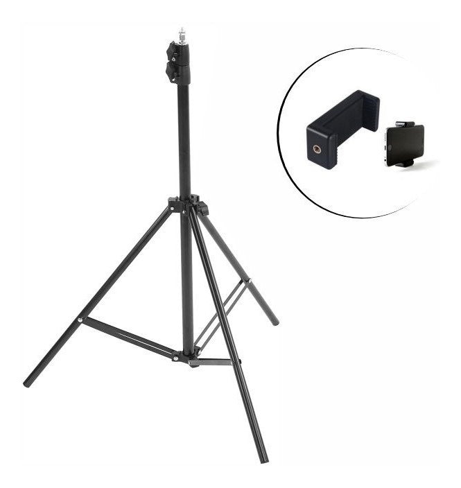 Tripode Multifuncion Ajustable Con Clip Para Celular