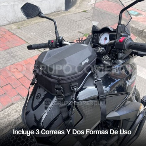 Tank Bag Porta Impermeables Celular Maleta Moto Silla Fiber