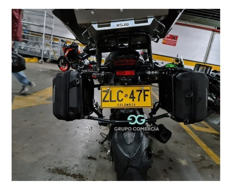 Maleta De Parrila Maletero Para Moto Original Porta Casco