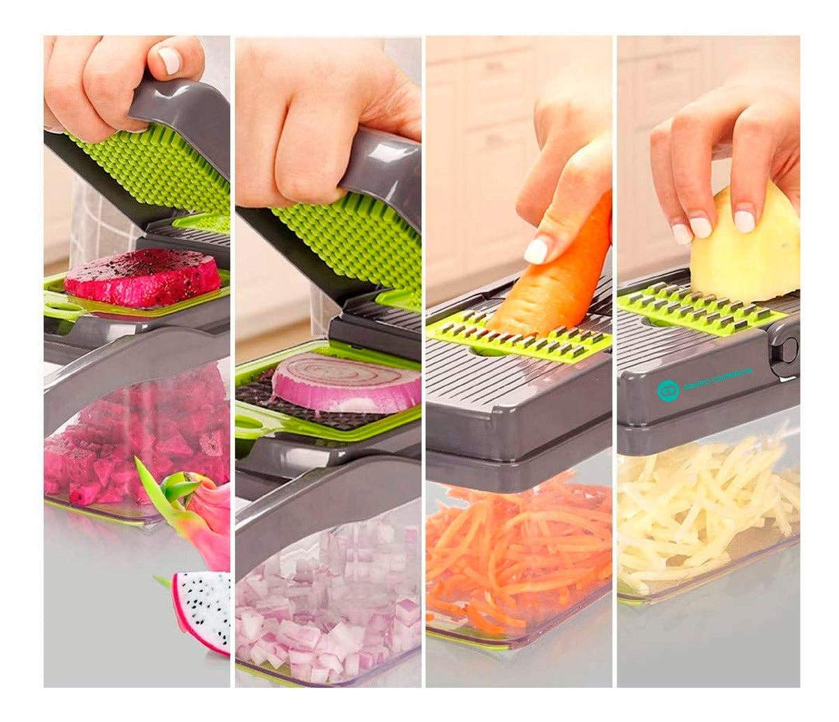 Mandolina Rallador Picador Multifuncional Verduras Y Frutas